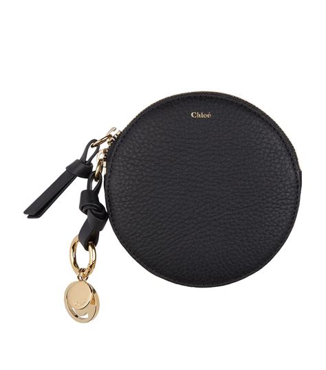 chloe round coin purse|Women's Chloé Designer Handbags & Wallets .